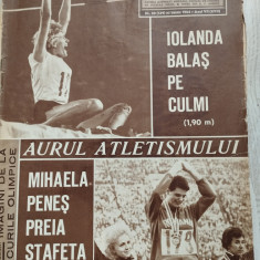 Revista SPORT nr. 20 (139) - Octombrie 1964 - Jocurile Olimpice - Rapid