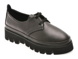 Pantofi GRYXX negri, 146A263, din piele naturala
