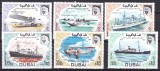 Dubai 1969 transporturi navigatie aero MI 335-340 MNH, Nestampilat