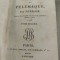 Aventurile lui Telemaque, Fenelon,vol II, 1823, 340 Pag, snit aurit, cartonata