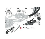 Amortizor softtop BMW Seria 3 (E46), CABRIO 05.1999-09.2006, Z4 (E89), 05.2009-; pentru plafon cu deschidere automata, lungime/cursa/forta: 285mm/100