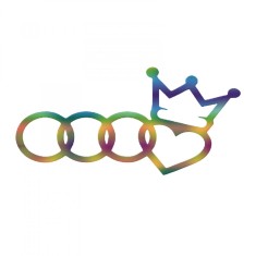 Sticker Audi Love King