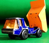 Basculantă Atlas Matchbox Superfast 1975 Lesney Prod.&amp; Co. nr.23 Made in England, Dump Truck, vintage . Diecast, carcasă full metalică Benă mobilă W