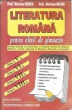 Limba si literatura romana pentru elevii de gimnaziu - Mariana Badea
