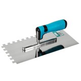 Gletiera zimtata din inox 280x130 mm, dinti 10x10 mm, Detoolz