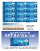 6600 Tuburi Tigari Senator Popular WHITE 550, Filtru Alb, 12 cutii x 550 - Livrare Gratuita