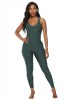 G731-123 Salopeta lunga cu model texturat si spatele gol, M, M/L, S/M