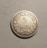 2 lei 1876 Rara