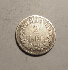 2 lei 1876 Rara foto