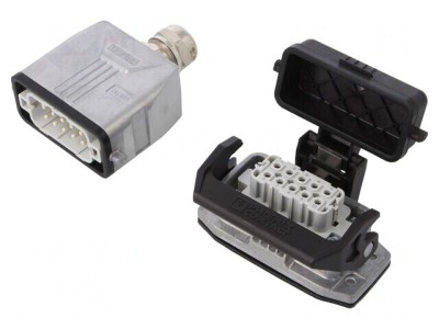 Conector HDC Tată Mamă 250V 16A 10 Pin 10PE foto