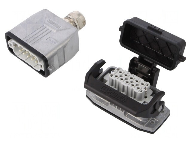 Conector HDC Tată Mamă 250V 16A 10 Pin 10PE