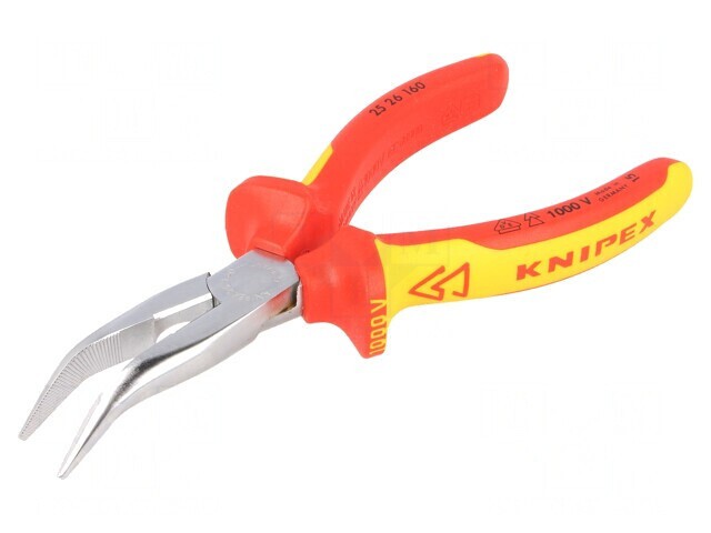 Cleşti Izolaţi Curbaţi 160mm Oţel