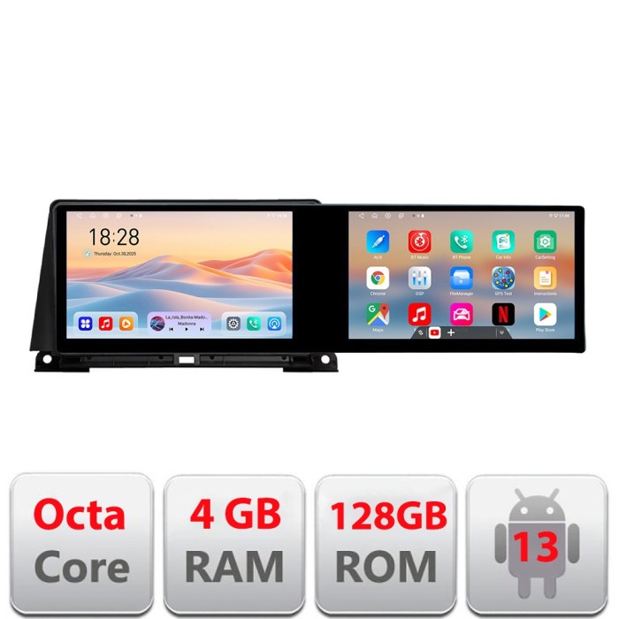 Navigatie Lexus NX 2011-2018 varianta high Lenovo Incell 1K 10.5 inch 8 core 4+64 carplay android auto radio internet kit-nx-2011-high+EDT-E211-RK Car