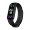 Curea pentru Xiaomi Mi Band 5 / 5 NFC / 6 / 6 NFC / Amazfit Band 5 - Techsuit Watchband (W013) - Black
