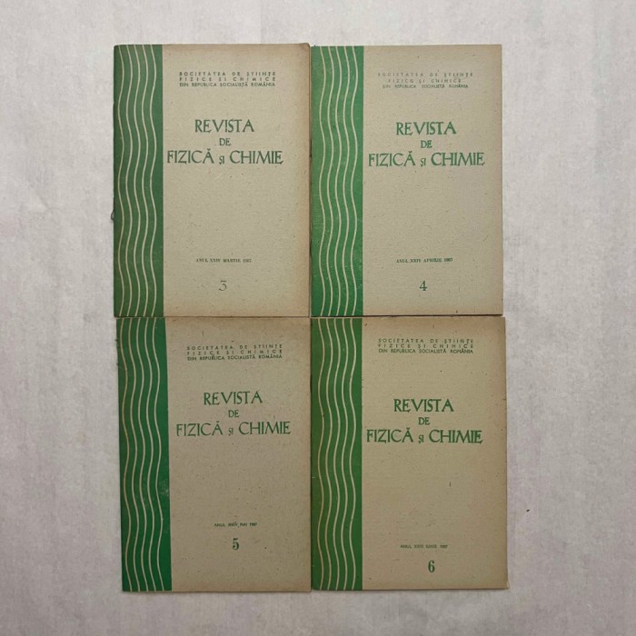 Revista de fizica si chimie - No. 6, 7, 8, 9