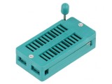 Soclu ZIF DIP24 7,62/15,24mm THT 50V, CONNFLY