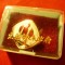 Insigna veche China in cutie originala ,dim.=2,5x3cm , metal si email