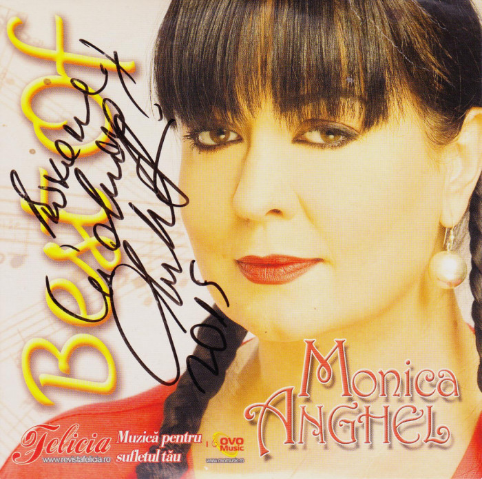 CD Pop: Monica Anghel - Best of ( original, stare foarte buna - cu autograf )