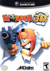 Joc Nintendo Gamecube Worms 3D foto