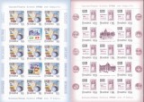 EXPOZITIA FILATELICA EFIRO,MINICOLI CU 13 T +2 V,Lp.2254e,2019, MNH ** ROMANIA.