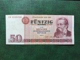 GERMANIA DEMOCRATĂ 50 MARCI 1971 EXCELENTĂ
