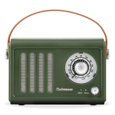 Radio retro cu difuzor Bluetooth Electromures EM 1006, 1500 mAh, Autonomie 6 ore - NOU foto