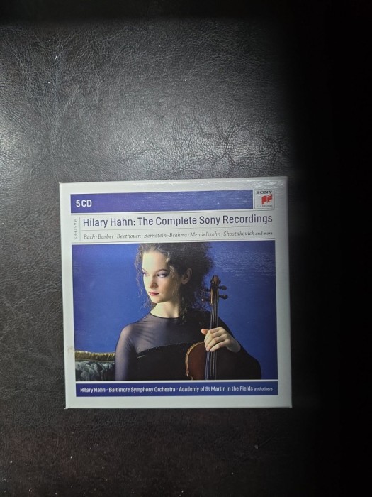 CD Hilary Hahn: The Complete Sony Recordings - Hilary Hahn