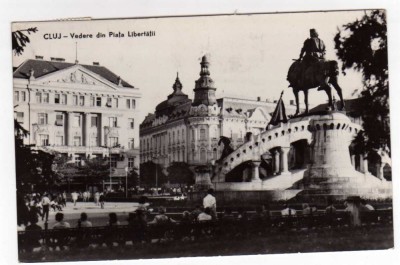 CLUJ VEDERE DIN PIATA LIBERTATII RPR foto