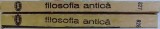 ANTOLOGIE FILOSOFICA.FILOSOFIA ANTICA 2 VOL 1975
