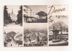 RF69 -Carte Postala- Deva, circulata 1963