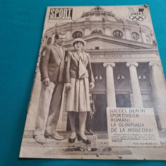 REVISTA SPORT NR. 7 * 1980 / OLIMPIADA MOSCOVA