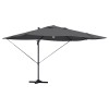 Gossi umbrela cantilever - antracit antracit poliester mare