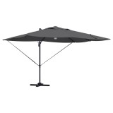 Gossi umbrela cantilever - antracit antracit poliester mare