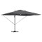 Gossi umbrela cantilever - antracit antracit poliester mare