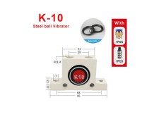 Vibrator pneumatic oscilant tip bila K10 oscilare 22500 VPM vibrare 245 N CH120 foto