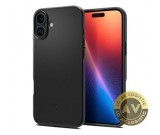 Husa MagSafe pentru Apple iPhone 16 Plus Spigen Thin Fit Neagra ACS08060