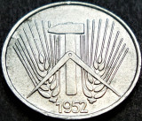 Cumpara ieftin Moneda 1 PFENNIG RDG - GERMANIA DEMOCRATA, anul 1952 *cod 1405, Europa