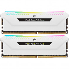Memorie Corsair Vengeance RGB PRO SL White 16GB DDR4 3200MHz CL16 Dual Channel Kit