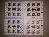 TIMBRE ROMANIA MNH-2012/LP1960d- PUI DE ANIMALE SALBATICE, Nestampilat