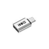 Adaptor OTG Greencell 2.4A USB-C la USB-A transfer de date 480 Mbps 12W aluminiu