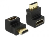 Adaptor HDMI T-M unghi 90 grade jos, Delock 65071