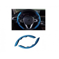 Ornament protectie tuning volan model carbon albastru &reg; ALM
