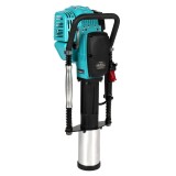 Masina de batut stalpi Detoolz 52cc 2T, 1350 bpm, pentru stalpi pana la 99 mm