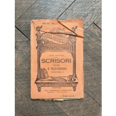 Ion Ghica - Scrisori catre V. Alecsandri (1920) volumul 1