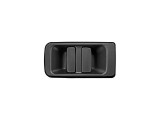 Maner usa exterioara Opel Movano, 07.1998-2010, Dreapta, negru/ texturat; pentru usa culisanta