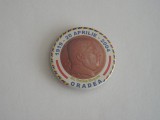 QW9 I 55 - Insigna tematica personalitati - general Traian Mosoiu Oradea 2004, Romania de la 1950