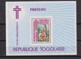 REP. TOGOLAISE PASTE 1982 MI. BLOCK 188 MNH, Istorie, Nestampilat