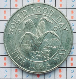 Cumpara ieftin Zambia 20 ngwee 1981 UNC - FAO - km 22 - A015, Africa