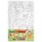 Set creativ Picteaza pe numere, canvas T-rex si vulcanul