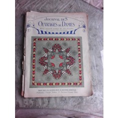 JOURNAL DES OUVRAGES DE DAMES NR. 447/1925 (REVISTA MODA SI BRODERII, IN LIMBA FRANCEZA)
